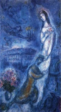 Bathsebas Zeitgenosse Marc Chagall Ölgemälde